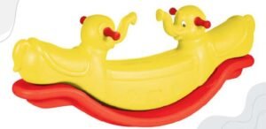 Fancy two Seater Kids Rocker With Elphent Face
