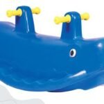 2 seater kids whale rocker plastic toy for play school – Best Plastic Surgeon in Indore
